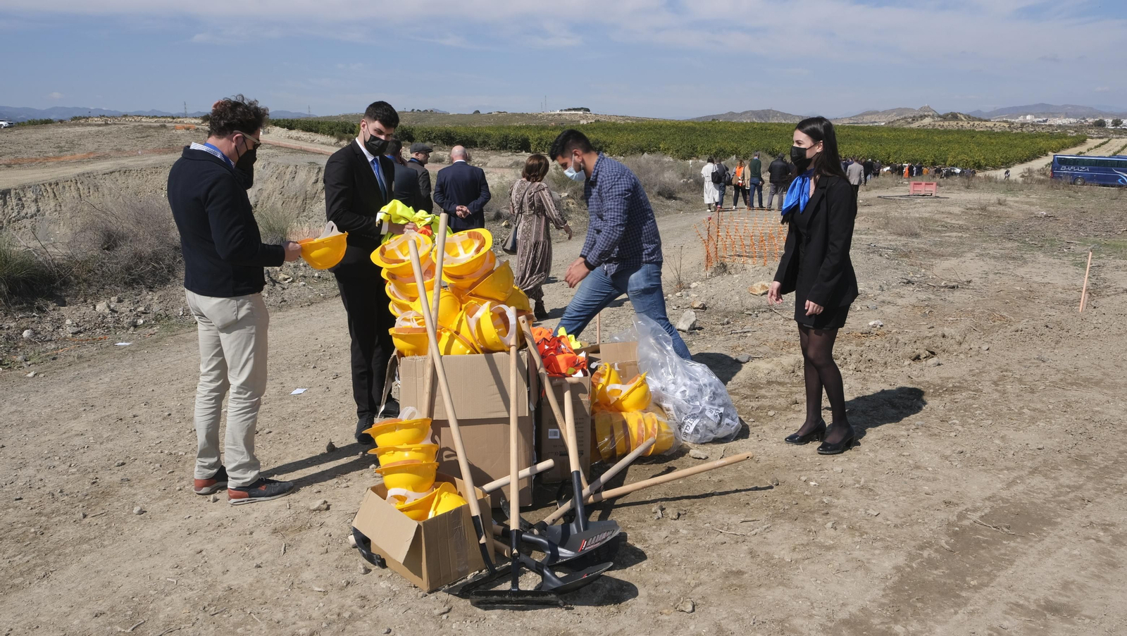 Fotogalería acto reivindicación del AVE en Vera. Almería