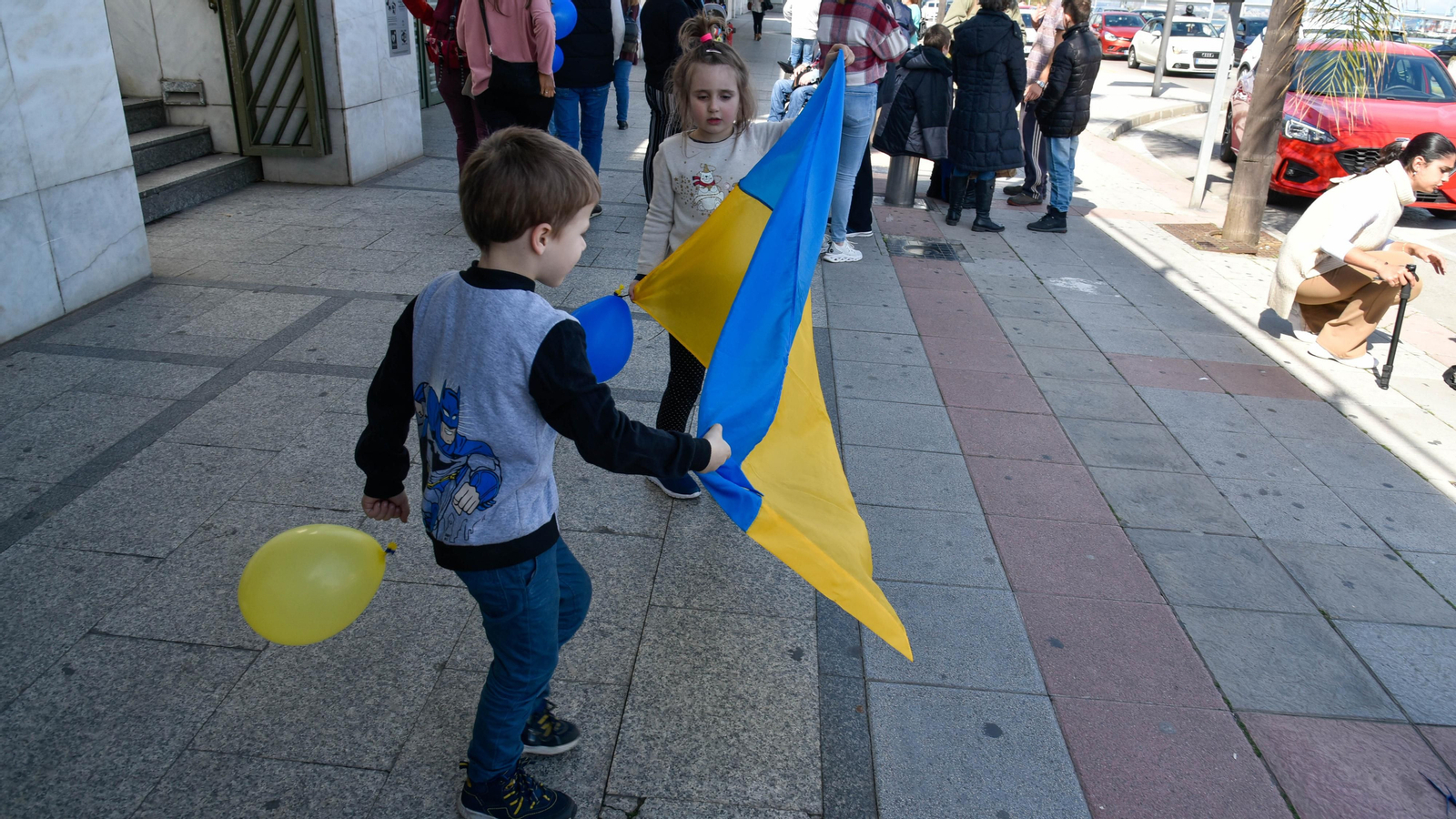 Llegada de refugiados ucranianos a Algeciras