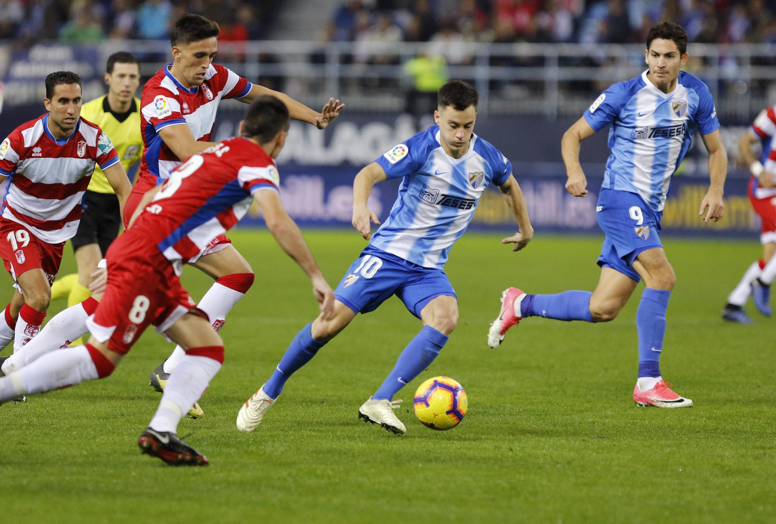 Las fotos del Málaga-Granada