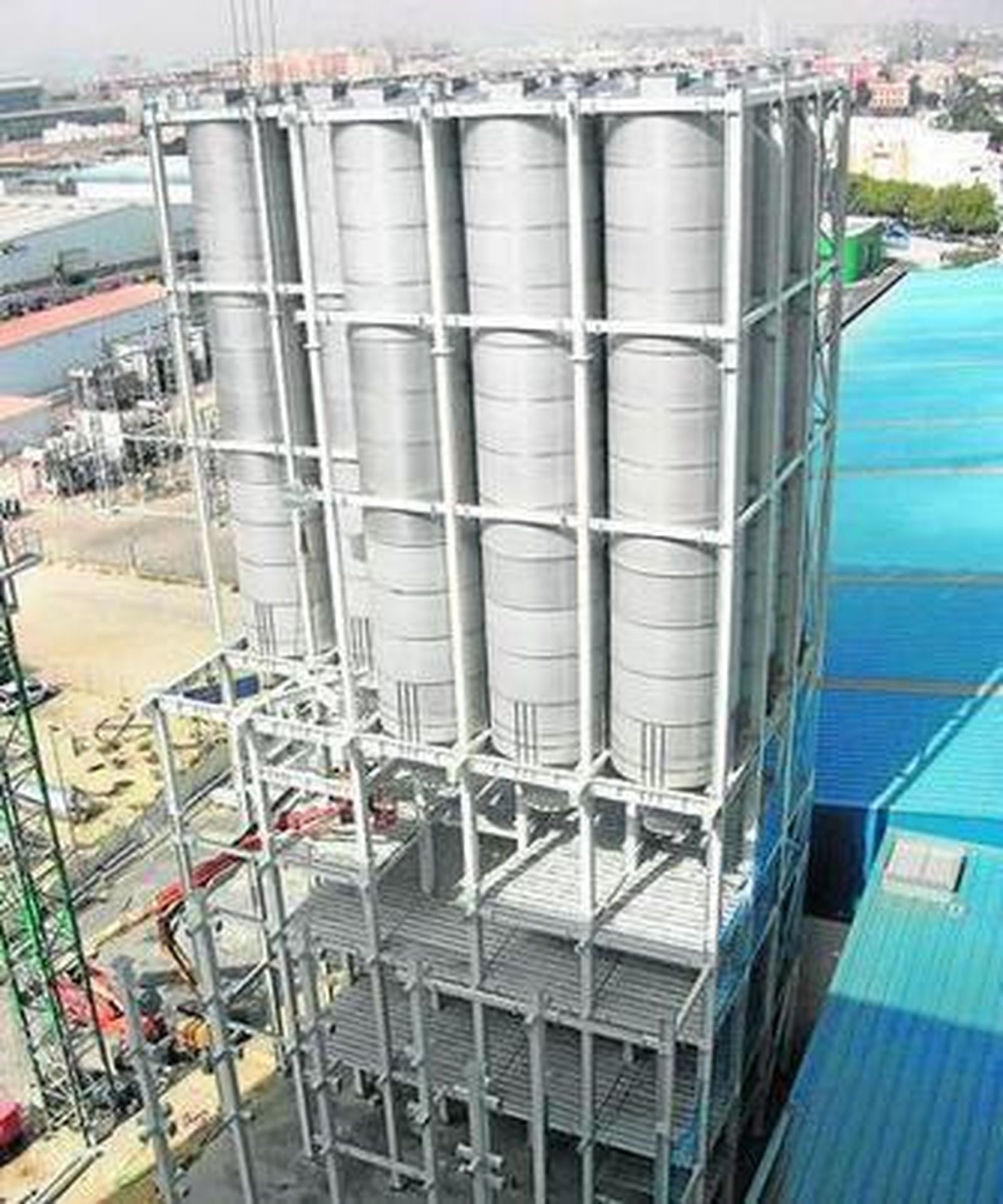 Las obras ampliarán las instalaciones de la Harinera Vilafranquina.