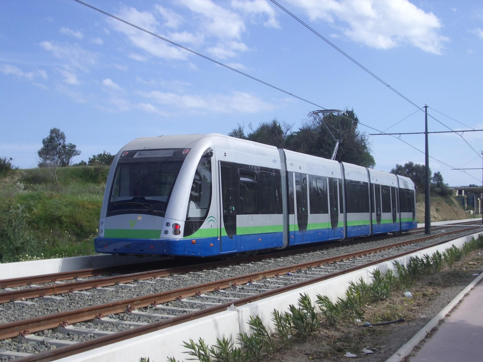 Imagen de archivo del tranvía en servicio.