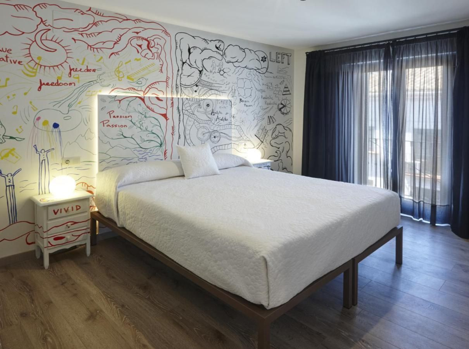 El hotel de Aracena que parece un museo y en donde cada habitación es una obra de arte