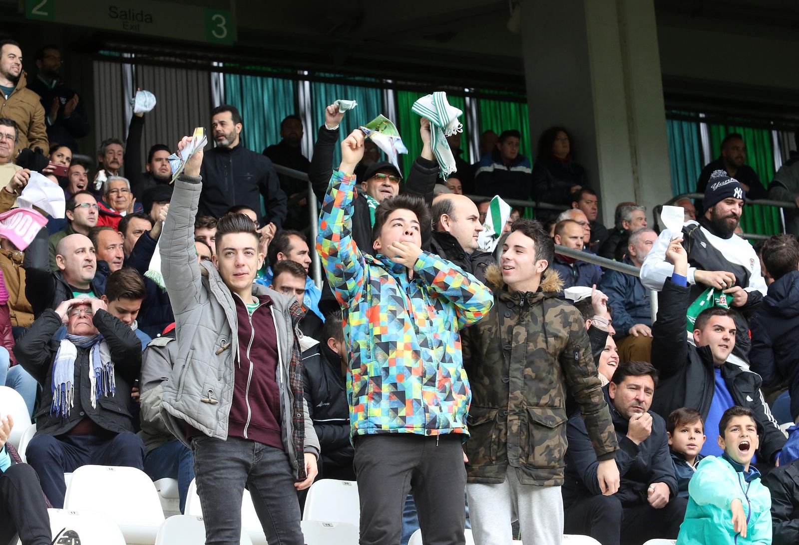 El Córdoba-Huesca, en imágenes