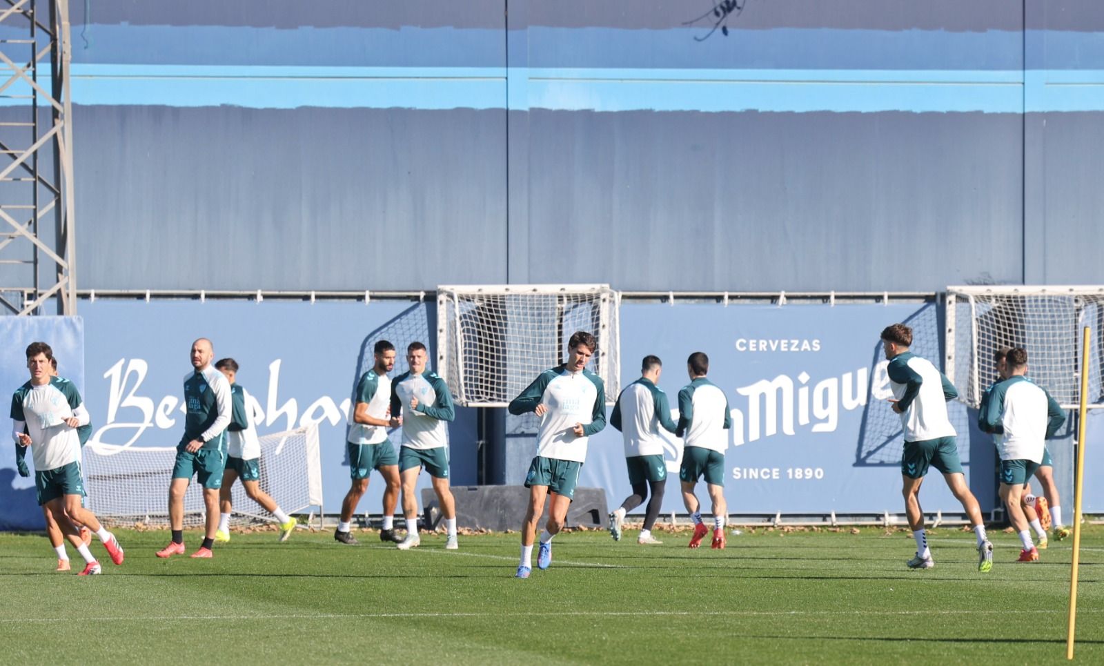 El Málaga CF ya apunta al Burgos