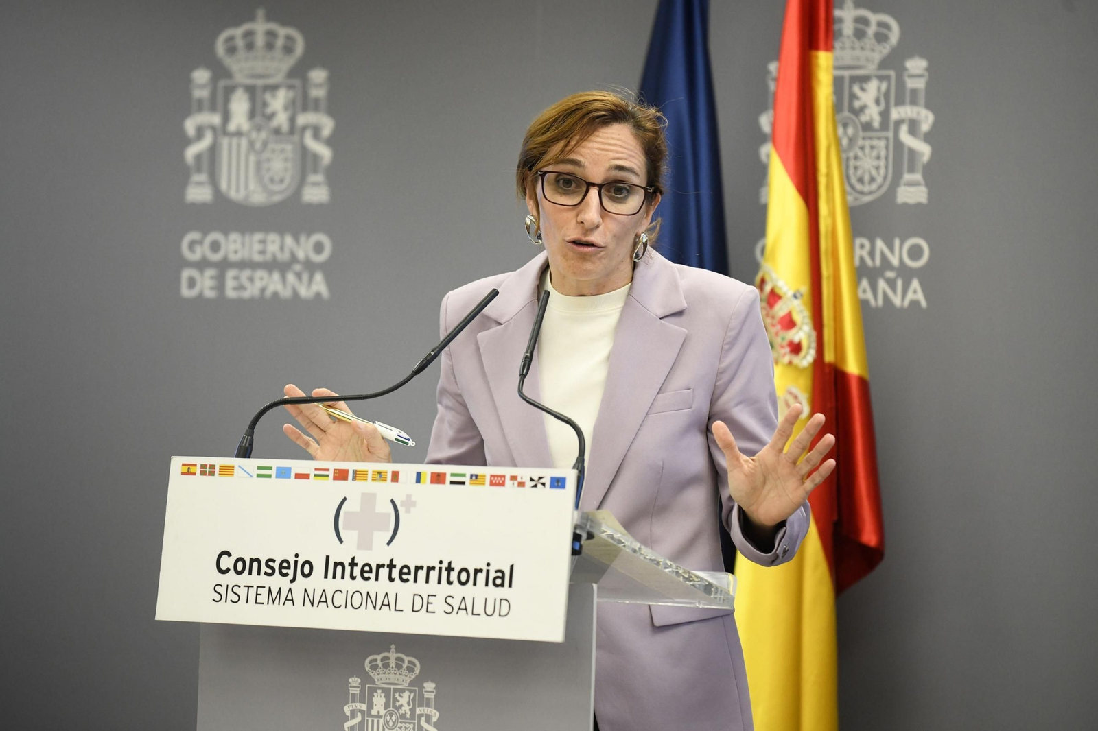 La ministra de Sanidad, Mónica García.