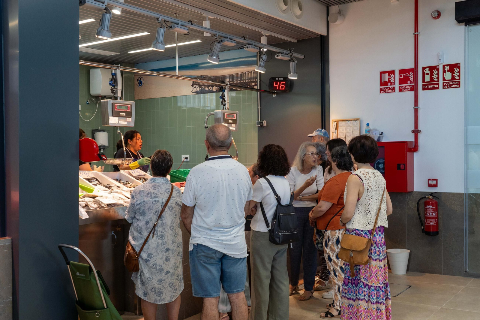 Imágenes del Mercado de San Sebastián, el día de su inauguración