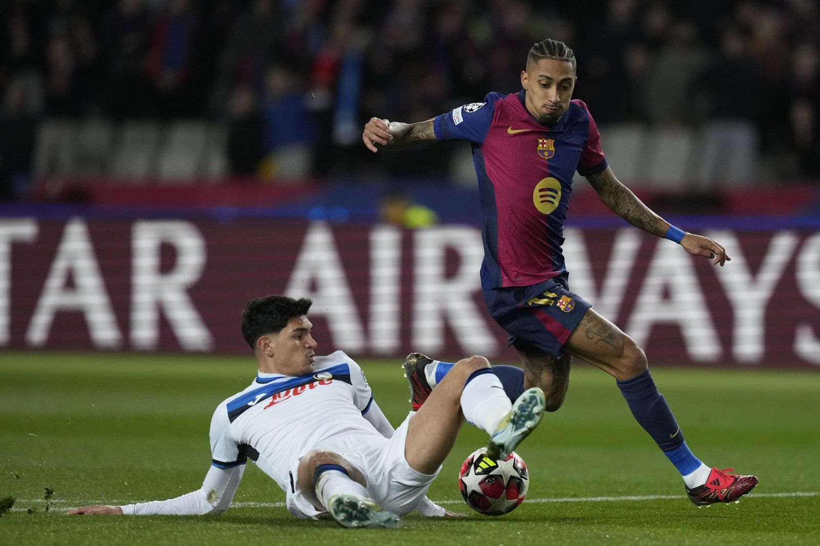 Las fotos del Barcelona - Atalanta