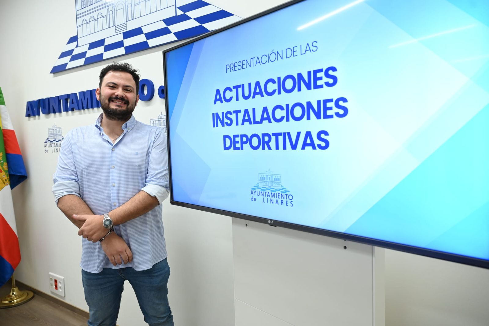 Martín de la Torre, en el acto de presentación.