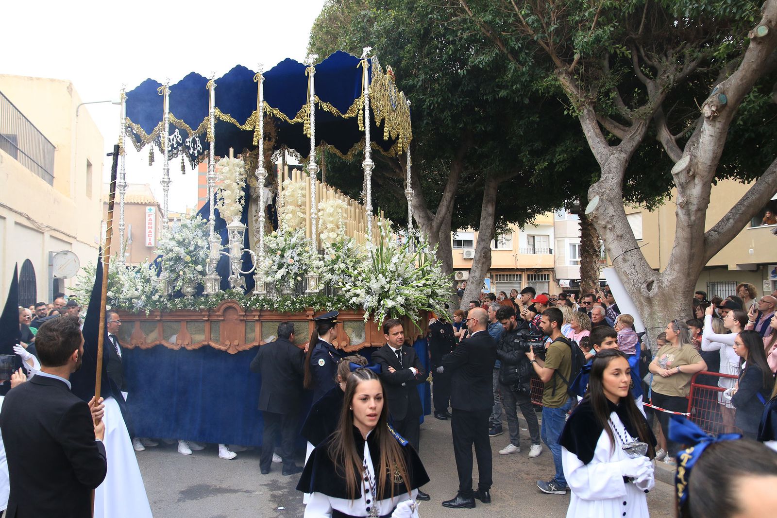La procesión de La Estrella, en imágenes. Semana Santa de Almería 2023