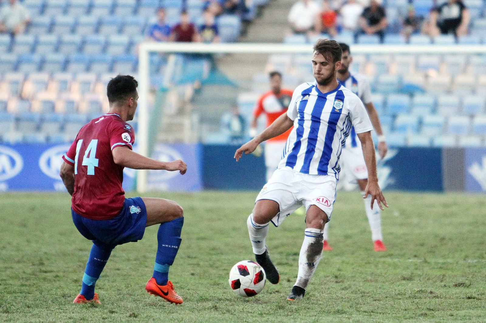 Imágenes del Recreativo de Huelva-Jumilla