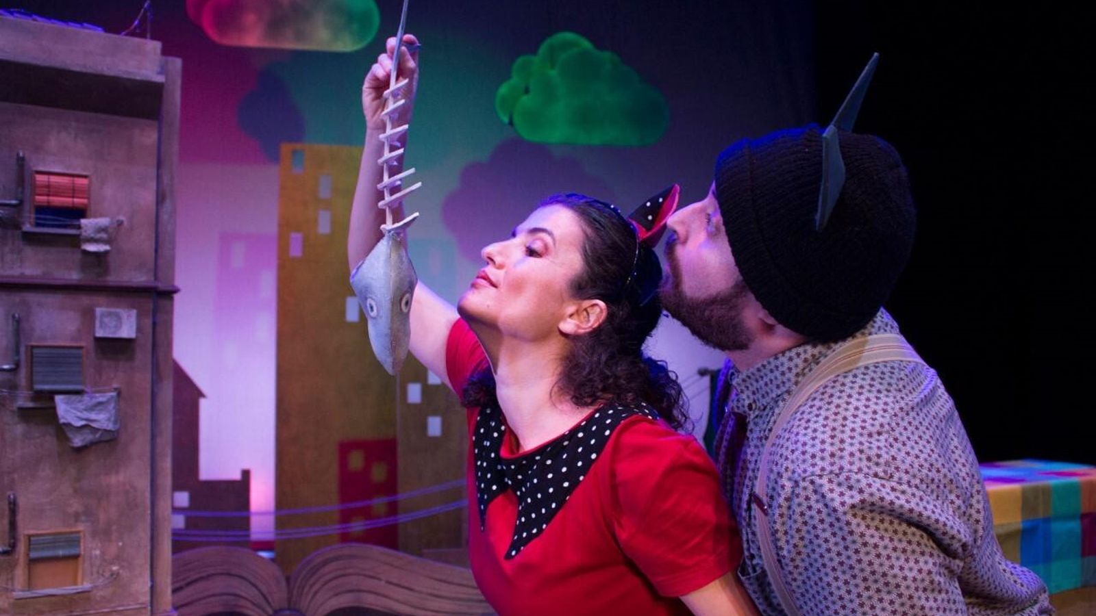 Pata Teatro estará en el Echegaray con 'Debajo del Tejado'.