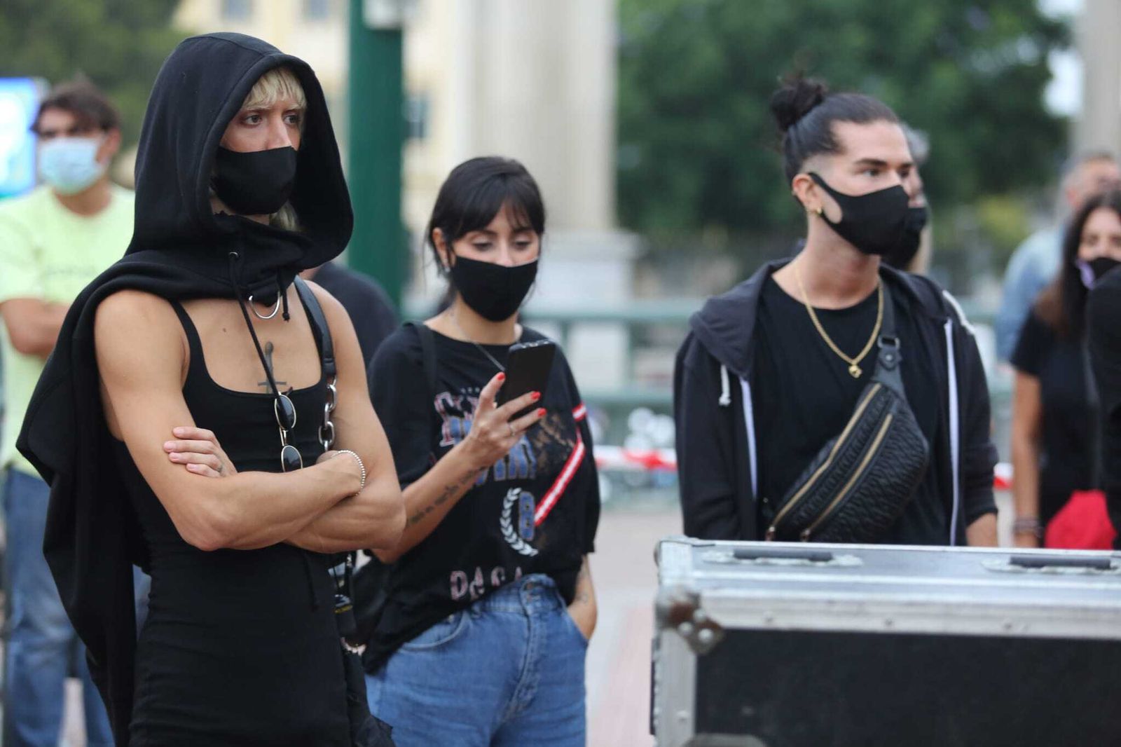 Las fotos de la manifestación de 'Alerta Roja' en Málaga en defensa de la cultura