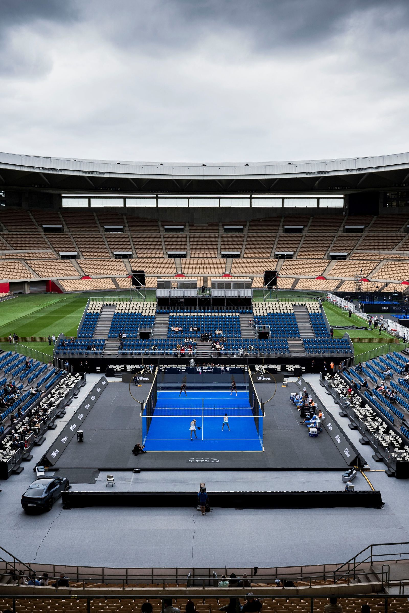 Las fotos de la primera jornada del pádel en el Estadio de la Cartuja