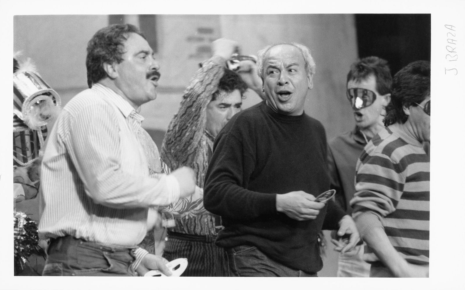 La comparsa 'Anónimo gaditano', tercer premio de 1991.