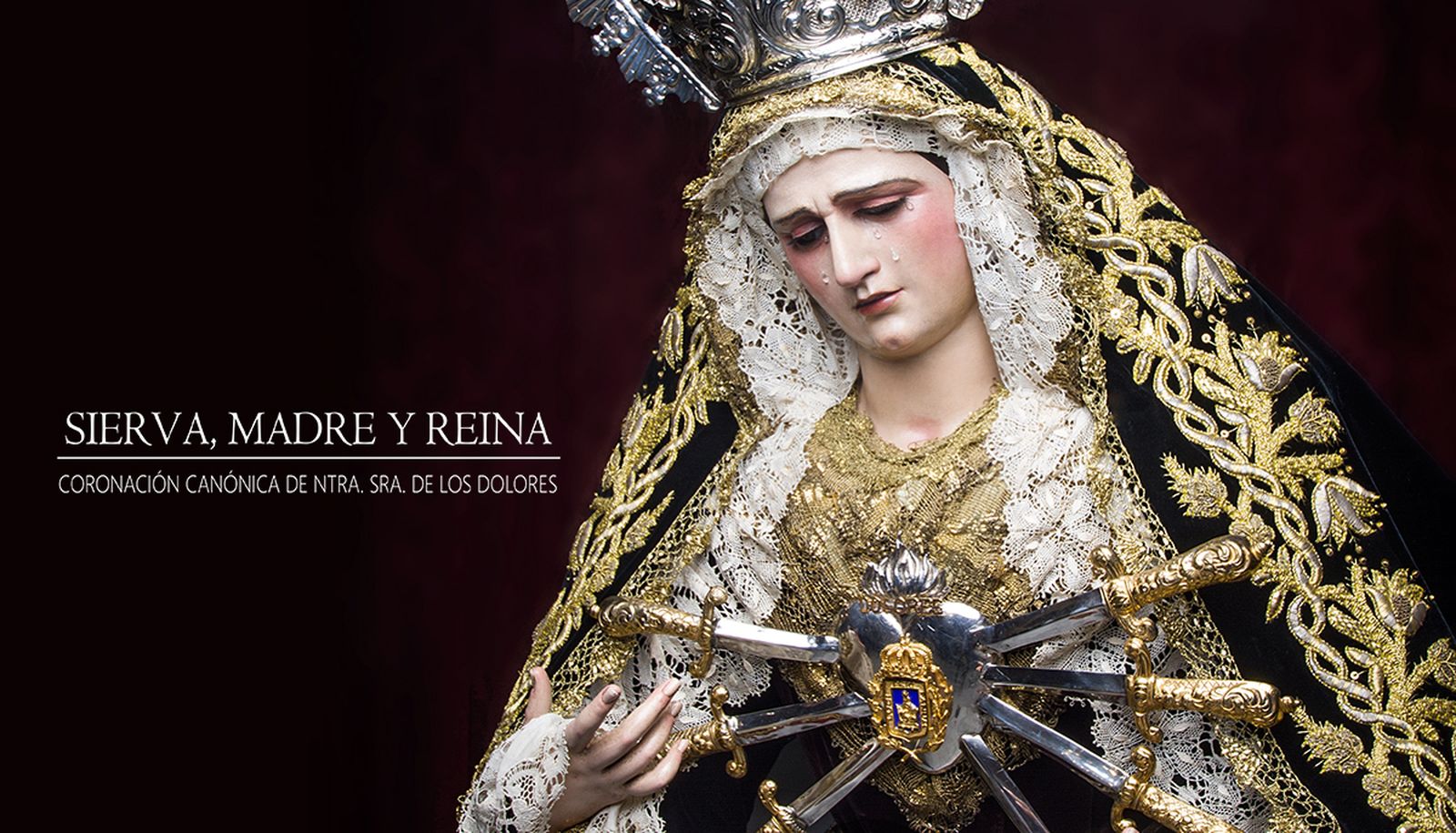 Nuestra Señora de los Dolores, en una imagen difundida por esta hermandad de Sanlúcar.