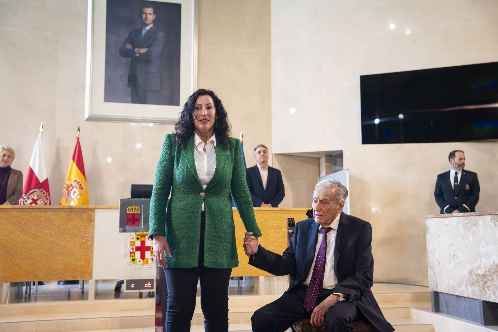 La galería del Escudo de Oro de la Ciudad de Almería a Juan Rigaud