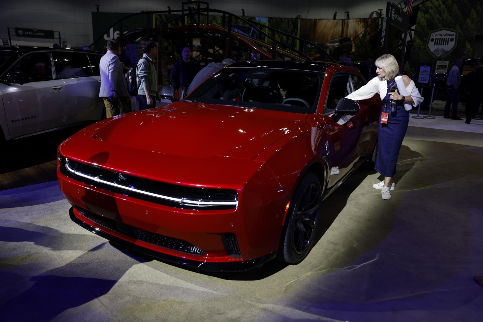 Las imágenes de la muestra AutoMobility de Los Ángeles
