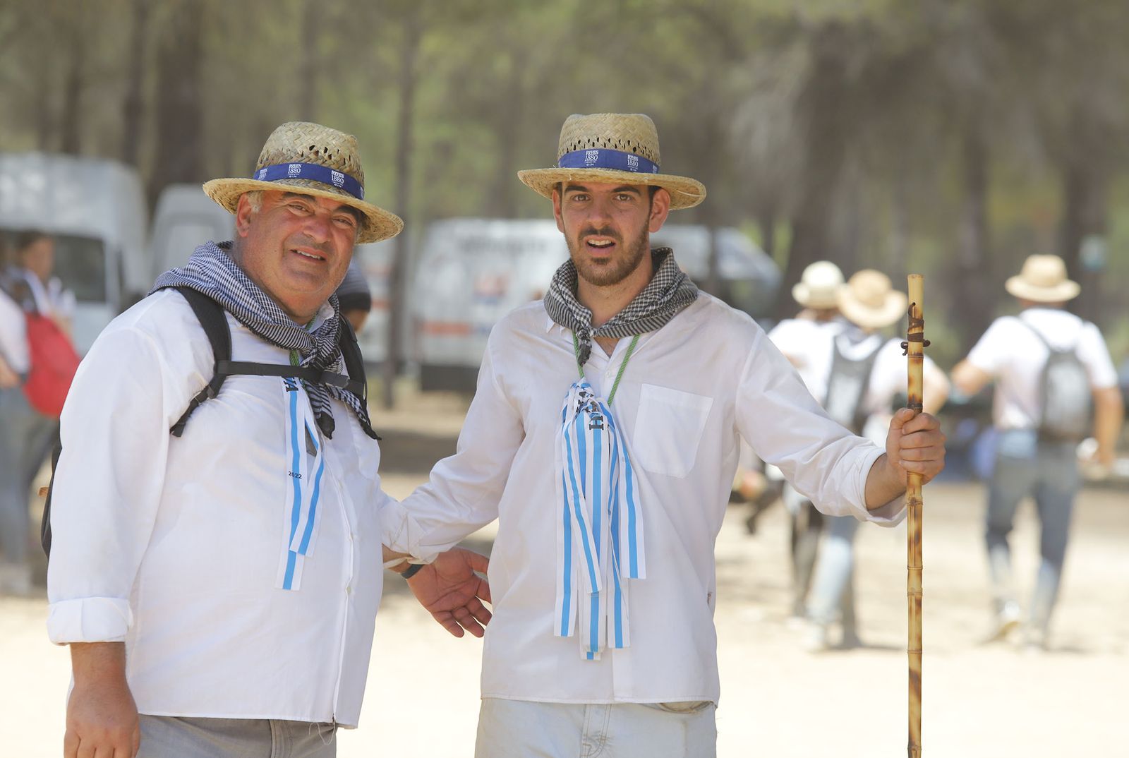 Todos los peregrinos de la Hermandad de Huelva, en imágenes