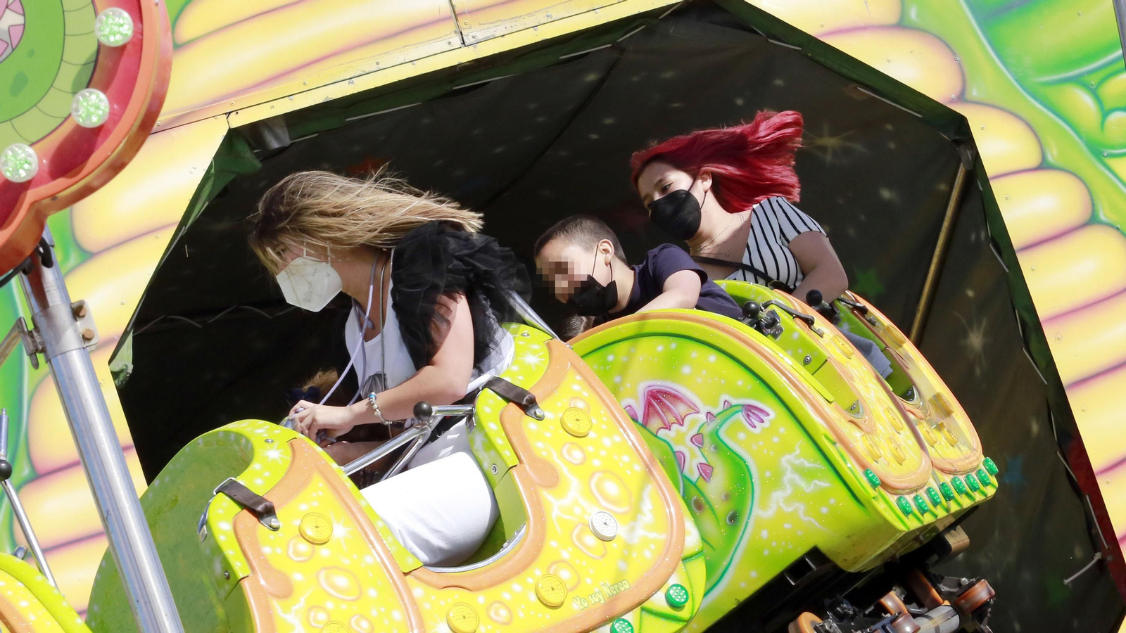 Imágenes del primer día de "cacharritos"