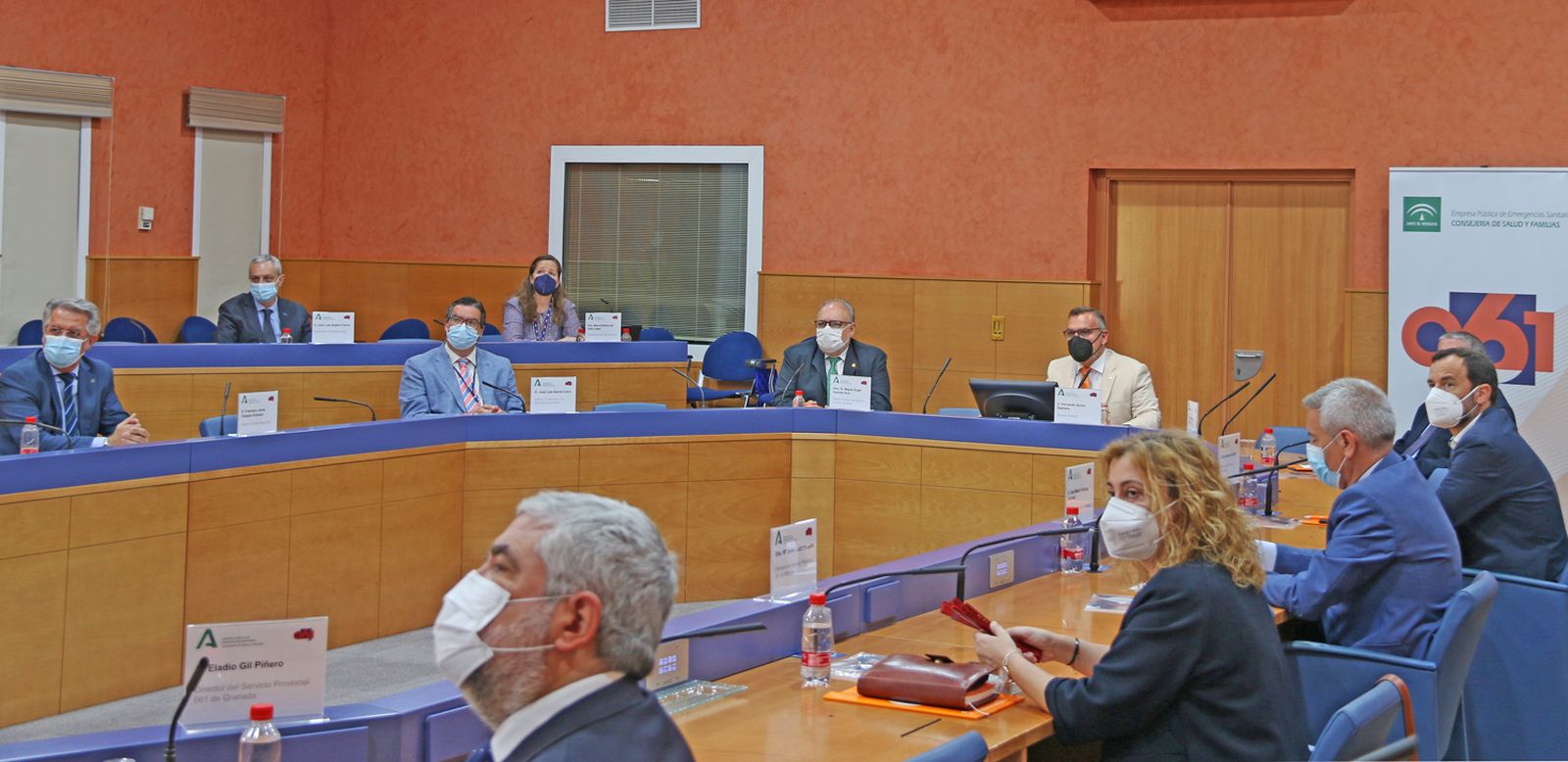 El gerente del SAS agradece a los profesionales de la Empresa Pública de Emergencias Sanitarias su dedicación durante la pandemia