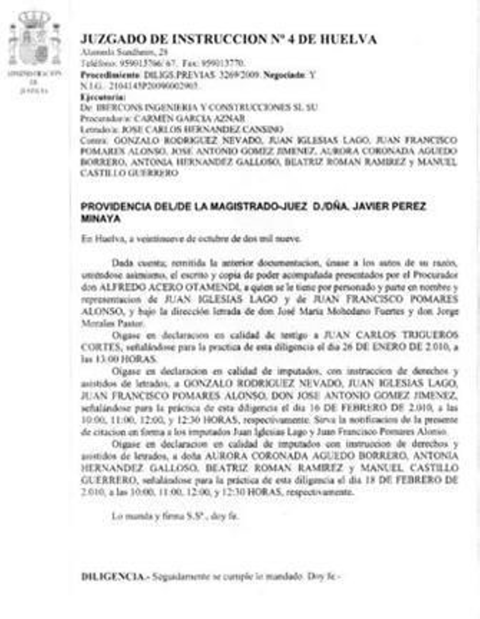 Gonzalo Rodríguez y Juan Pomares.