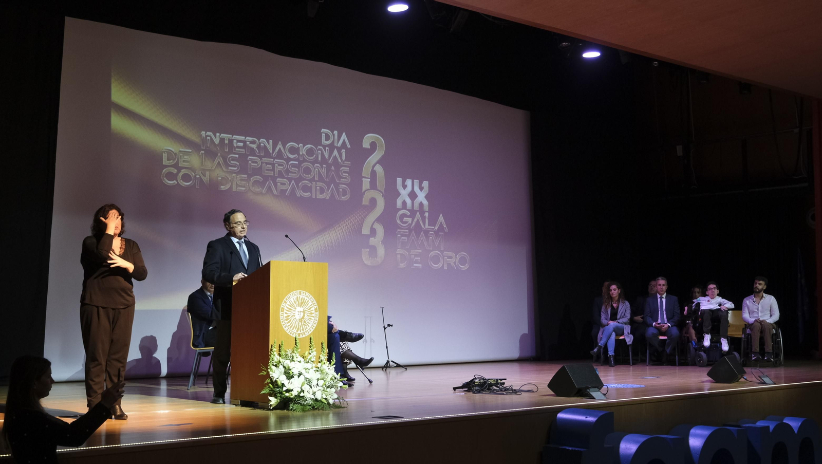 Imágenes de la XX Gala FAAM de Oro 2023, por el Día Internacional de las Personas con Discapacidad