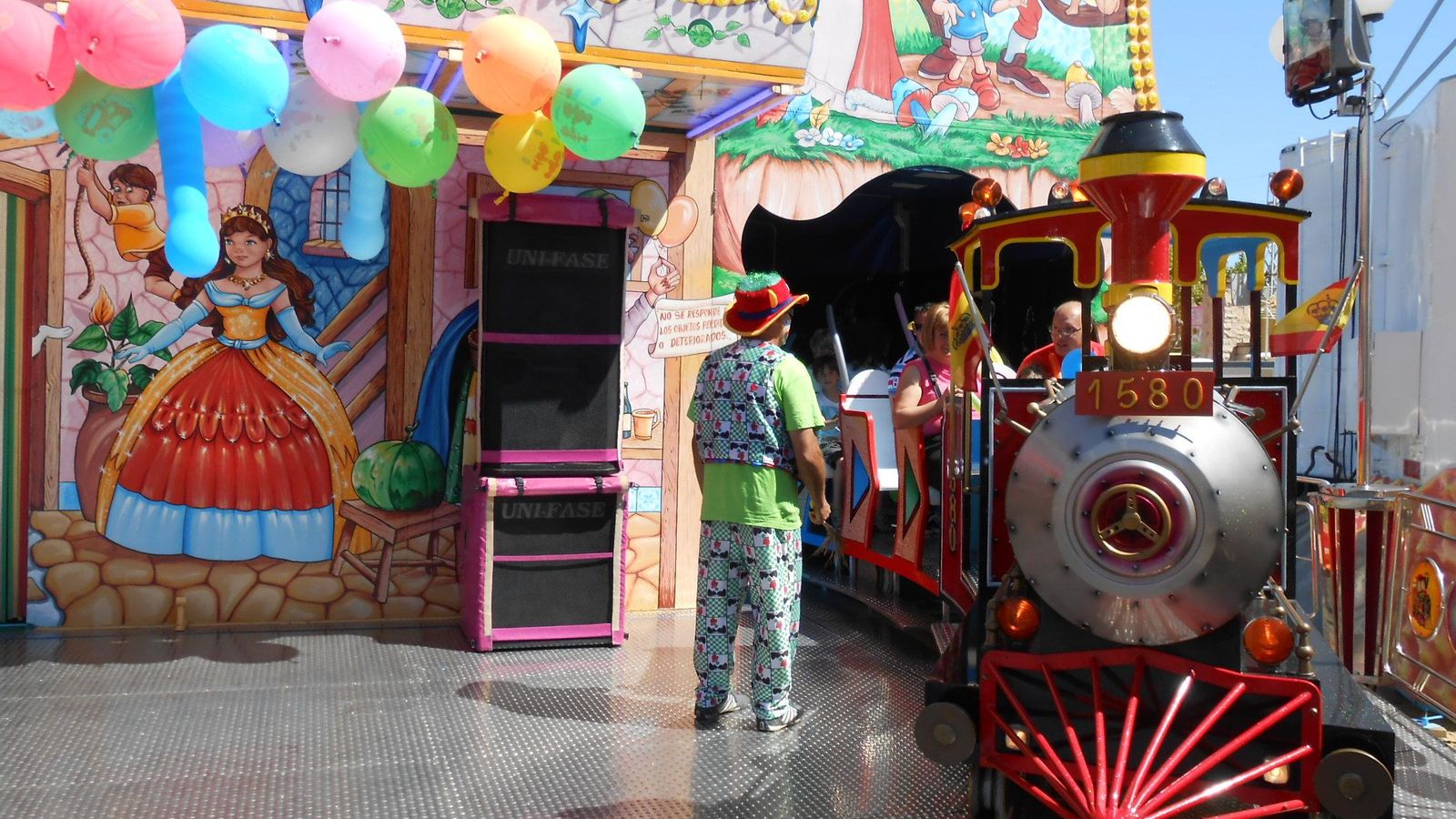 Atracción que regenta la familia de Florencia