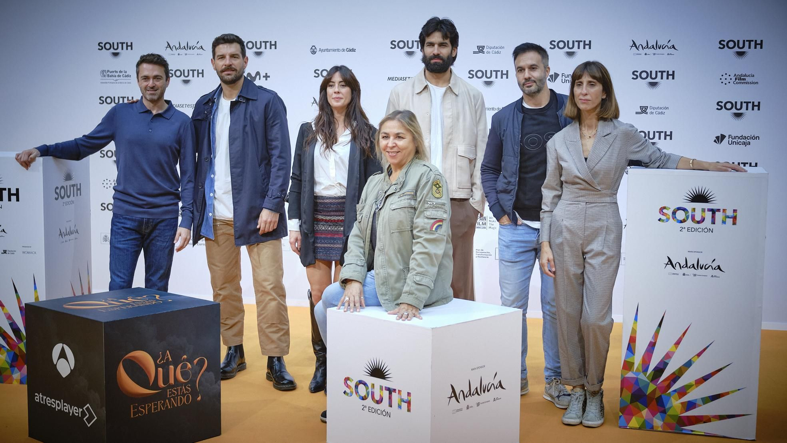 Las imágenes del photocall del martes 29 del 'South Series Festival Cádiz' con Oscar Casas y Javier Gutierrez entre otros