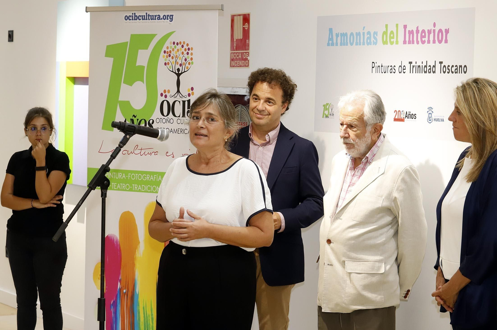 OCIb 2022. Exposición  "Armonías del Interior" de Trinidad Toscano, en imágenes