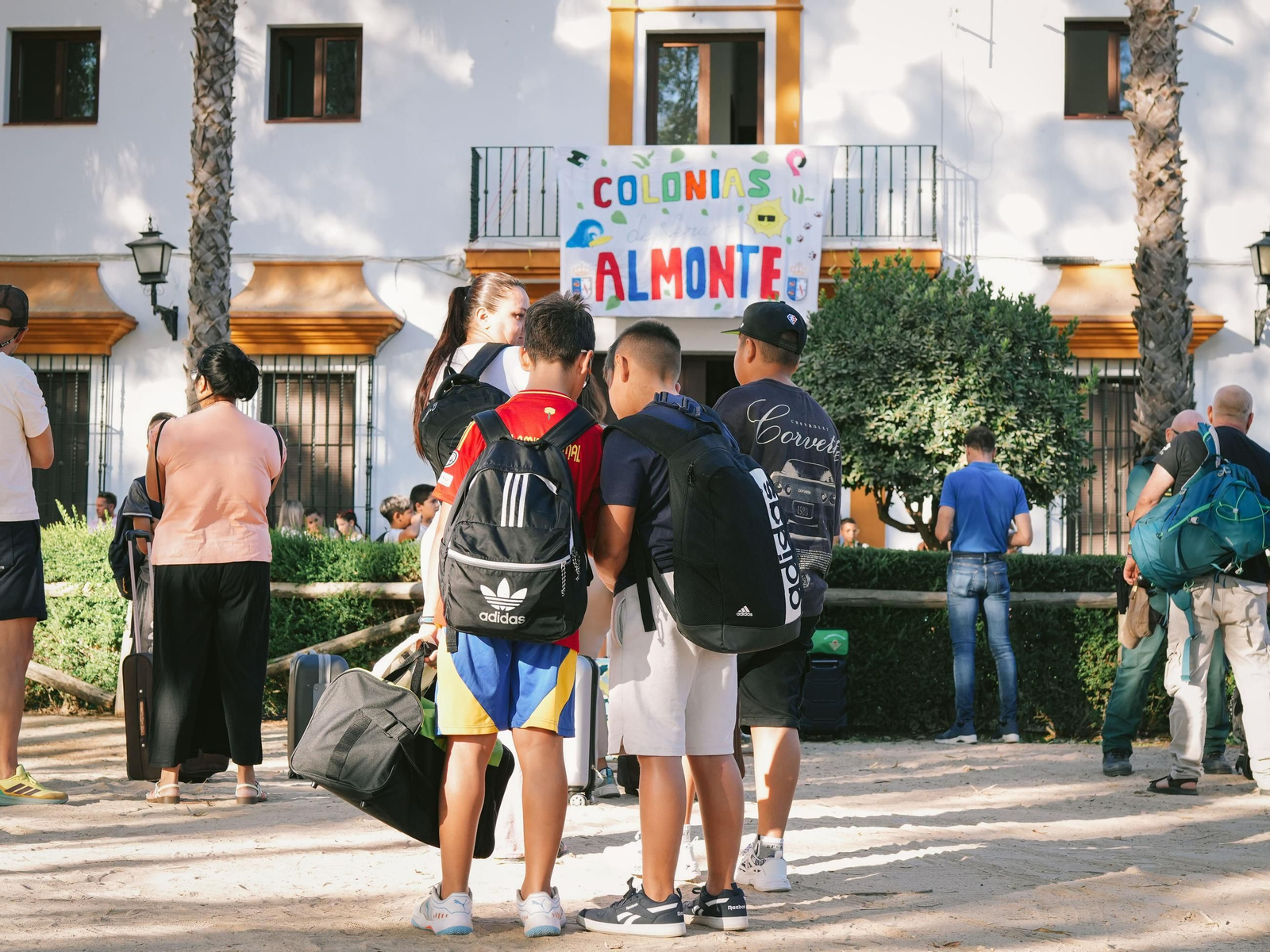 Campamento de verano en Almonte.