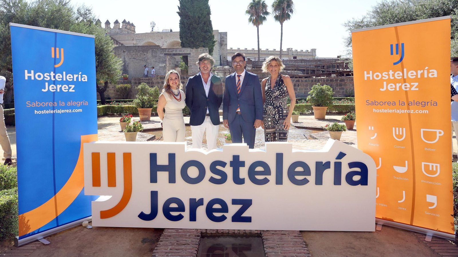 Presentación del nuevo logo de Hostelería Jerez