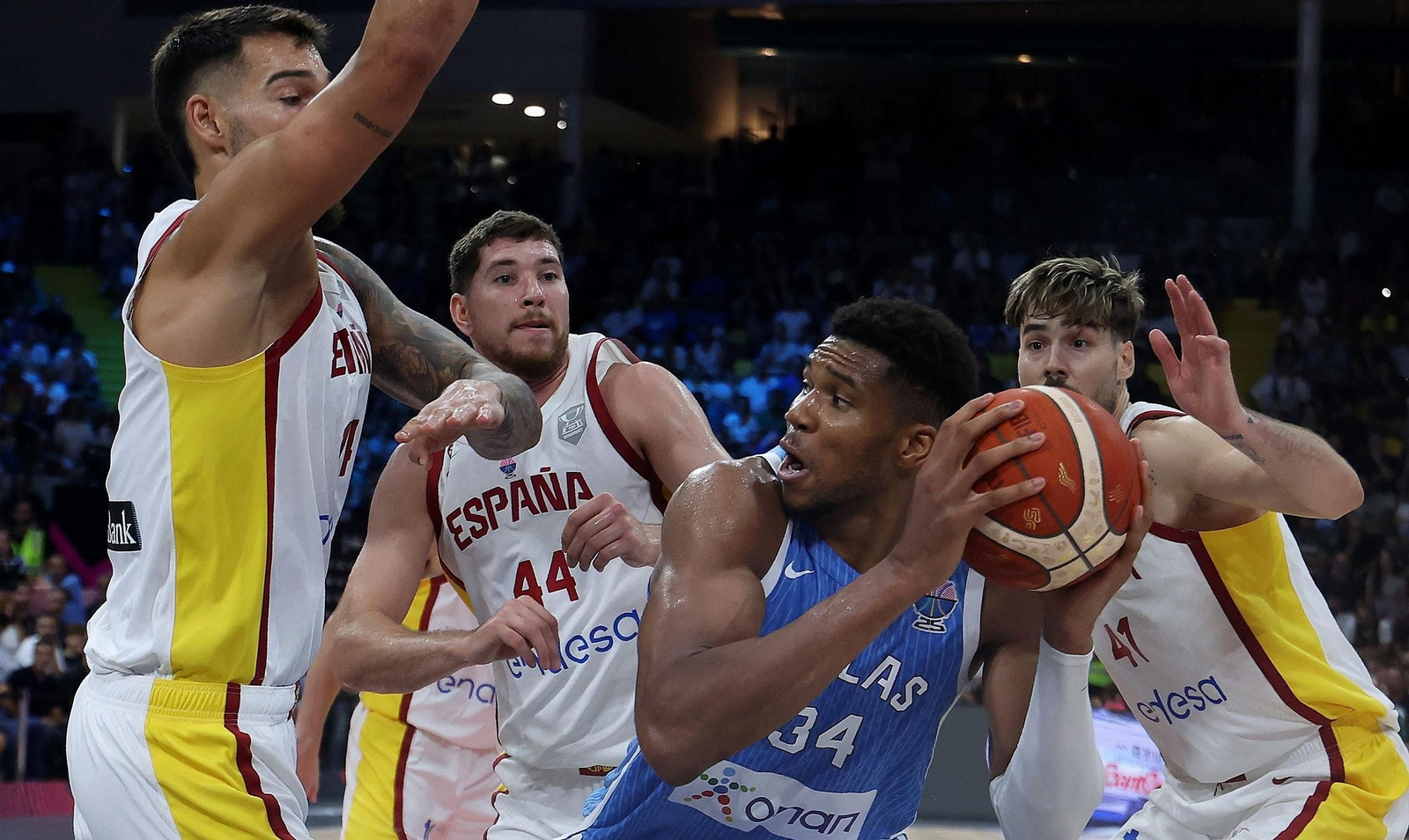 Las fotos del España - Grecia de baloncesto en el adiós de Scariolo