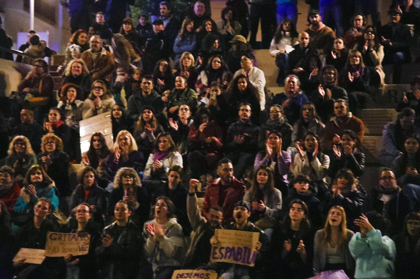 Las imágenes de la manifestación realizada por Asamblea Feminista 8M en Almería