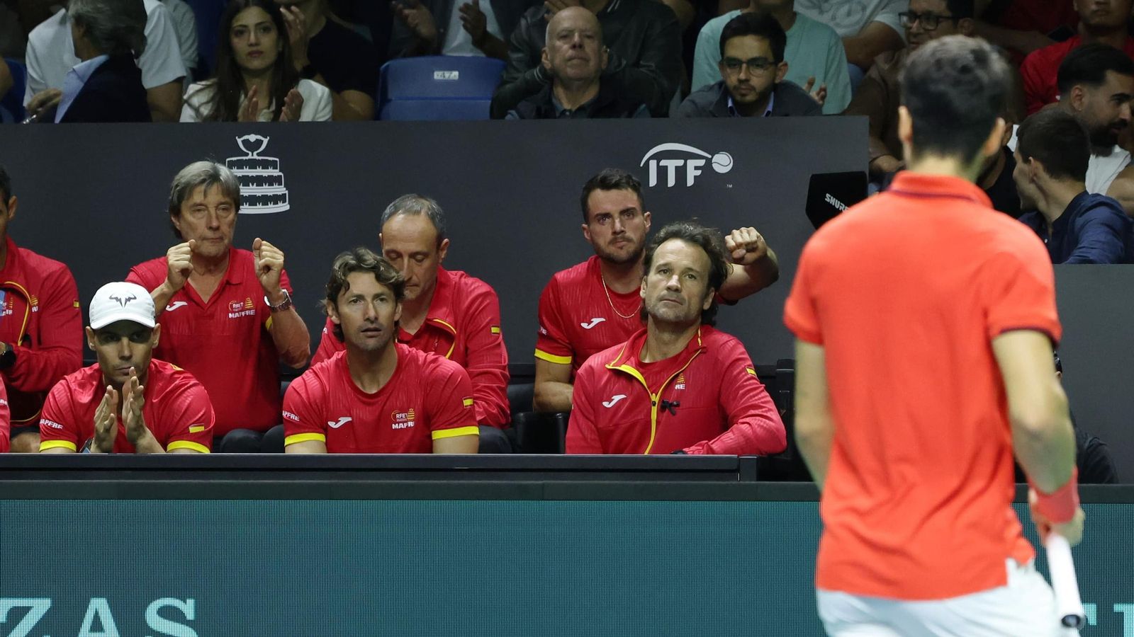 Las mejores fotos del Carlos Alcaraz-Griekspoor de la Copa Davis de Málaga