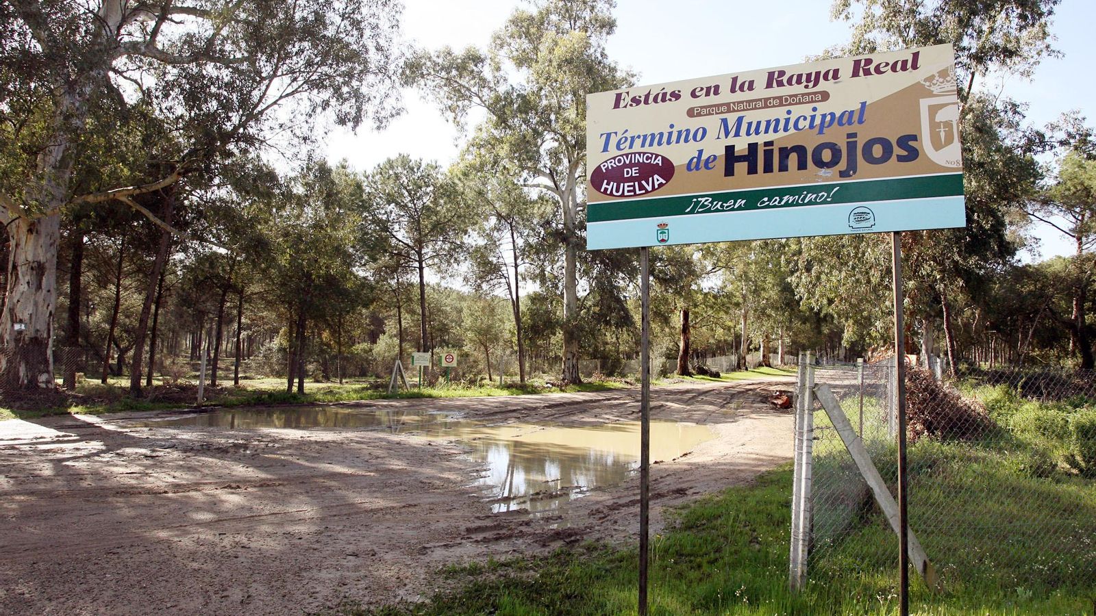 Parque Natural de Doñana en el término municipal de Hinojos