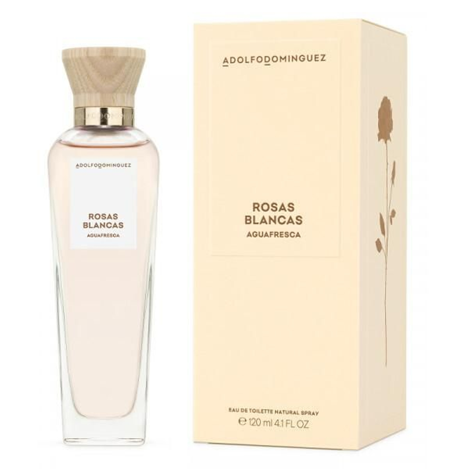 Agua fresca de rosas blancas