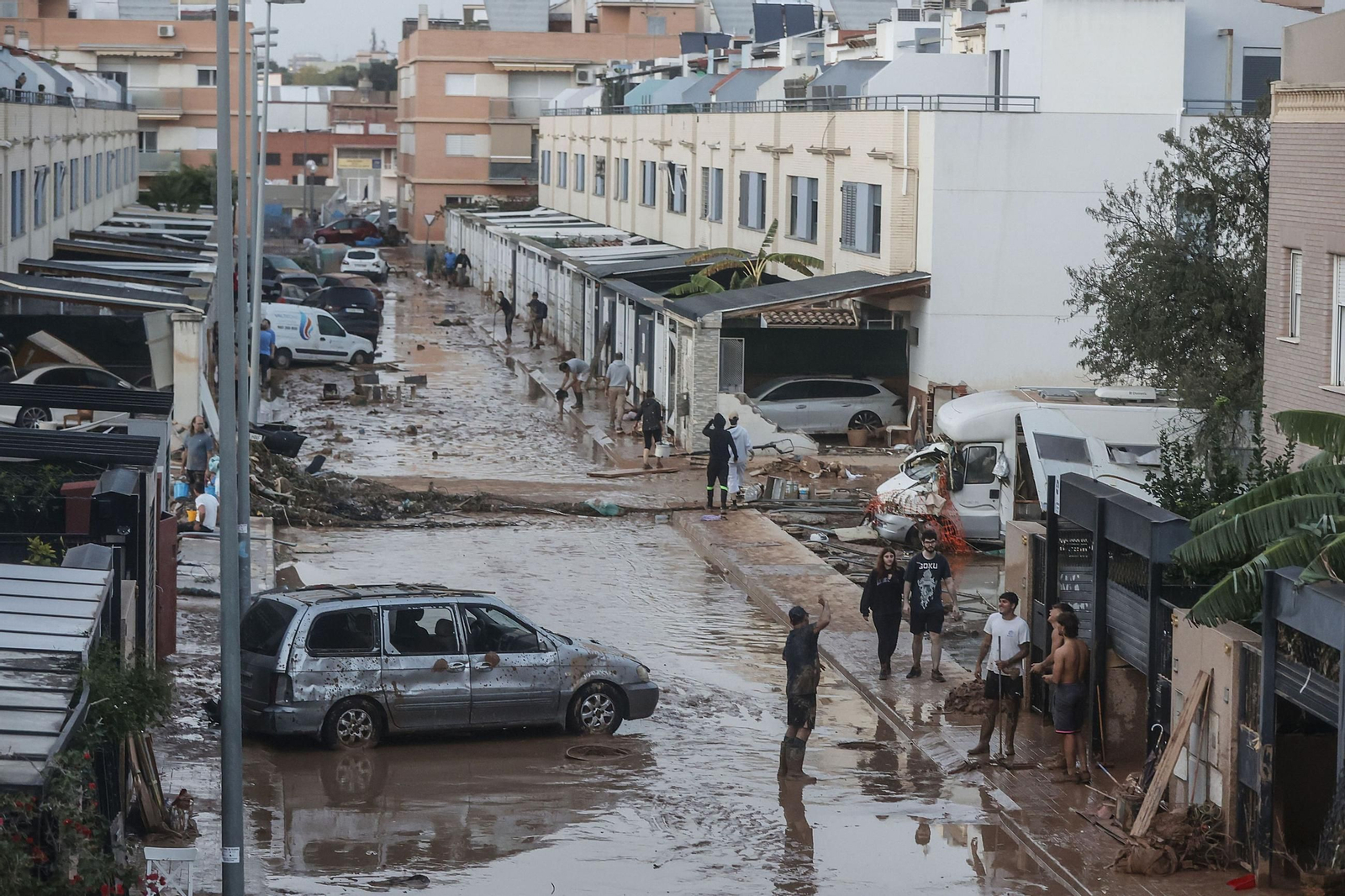 Las imágenes de las devastadoras consecuencias de la DANA en Valencia