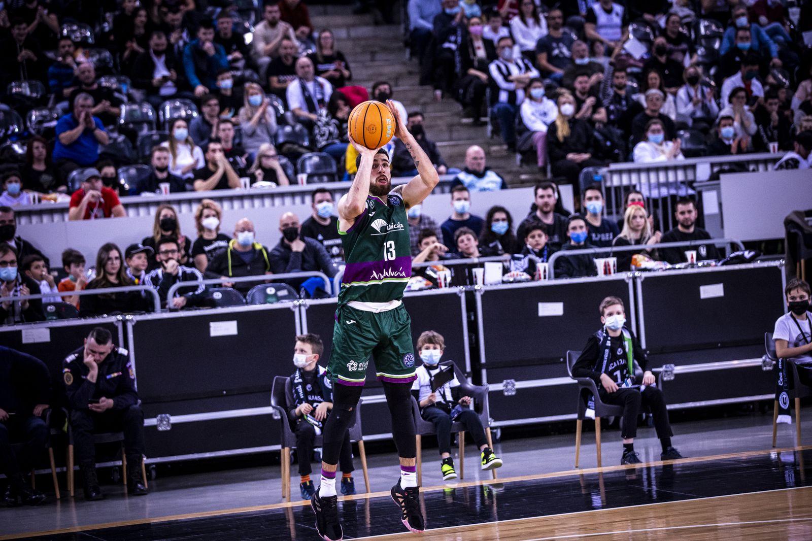 Galería: El Cluj Napoca - Unicaja, en imágenes