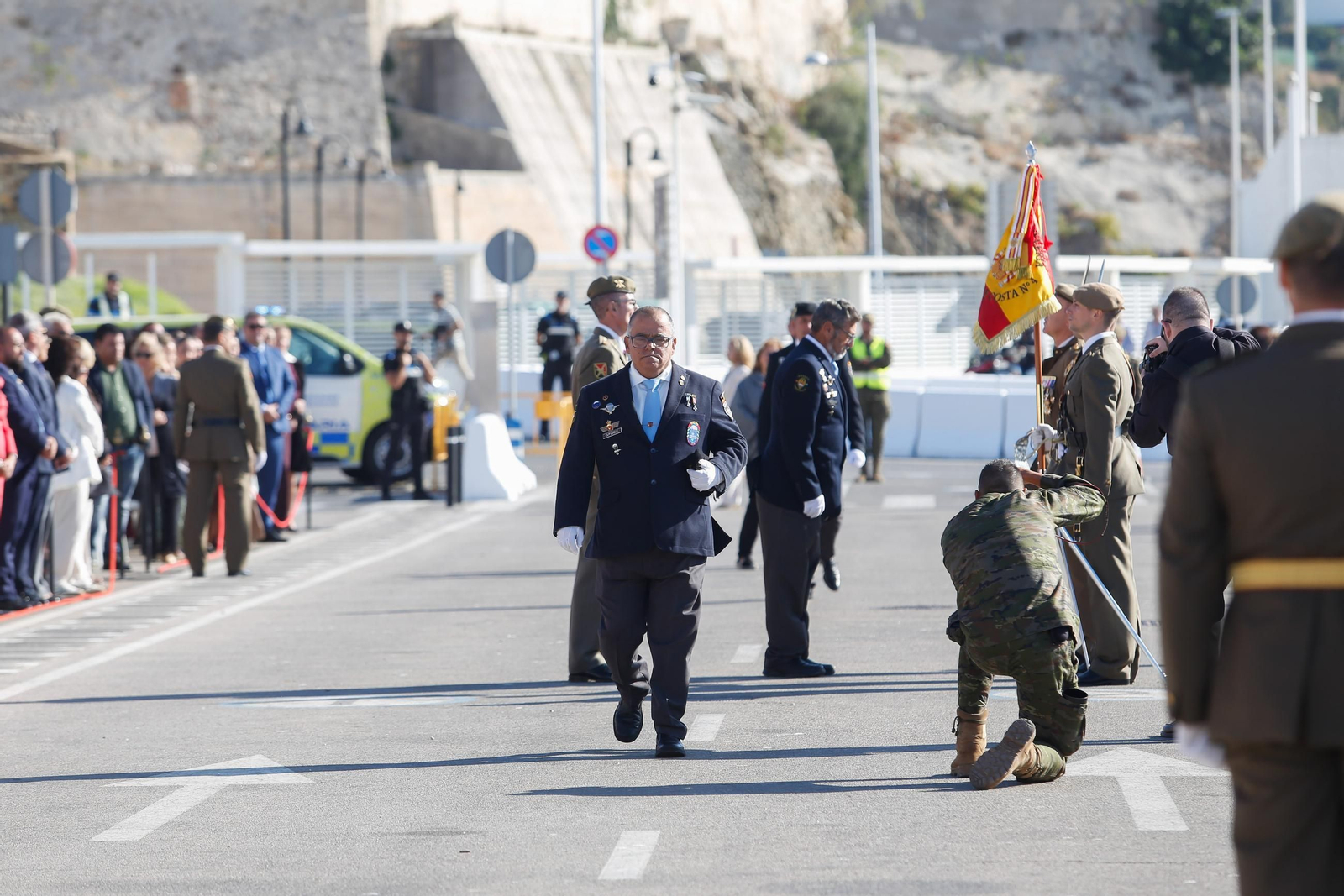 Las fotos de la jura de bandera civil en Tarifa