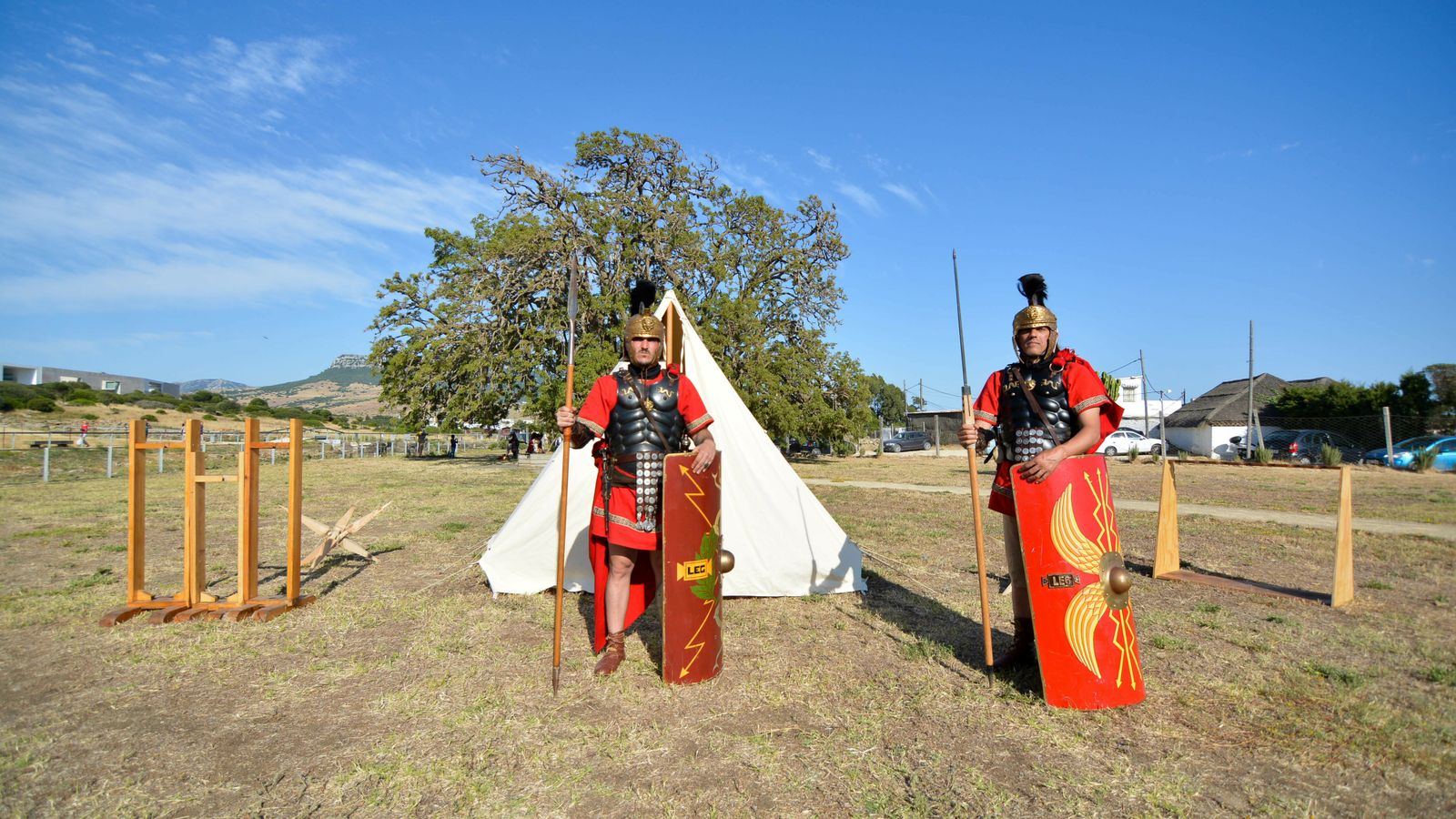 I Jornadas de recreacion historicas  Baelo Romanorum, la Baelo de los romanos.