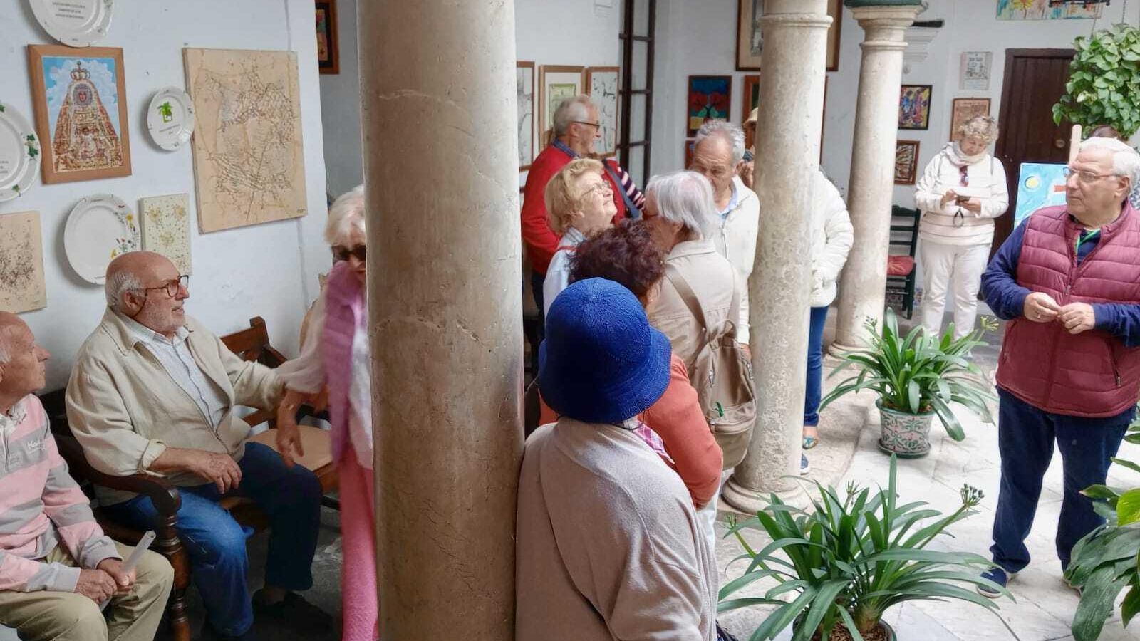 Otro de los patios incluidos en el recorrido.