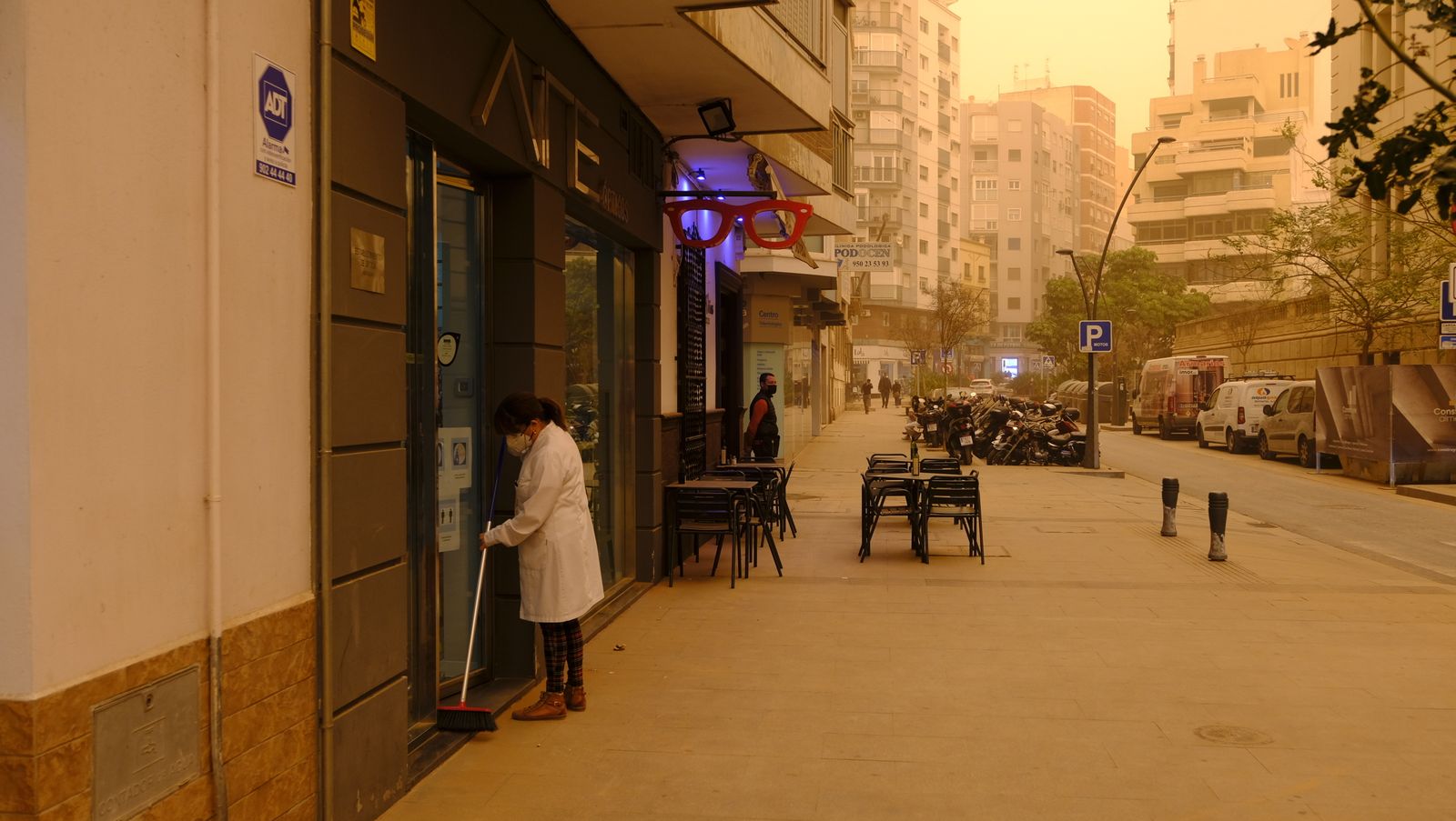 Fotogalería de la tormenta de arena y polvo en Almería