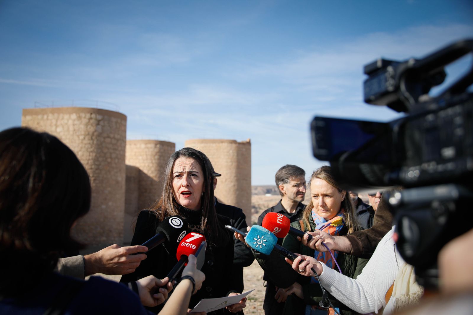 Las imágenes de la restauración de la Muralla de San Cristóbal