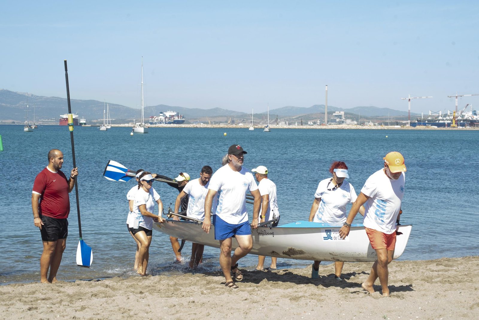 Fotos del primer día del Campeonato de España de Beach Sprint en La Línea