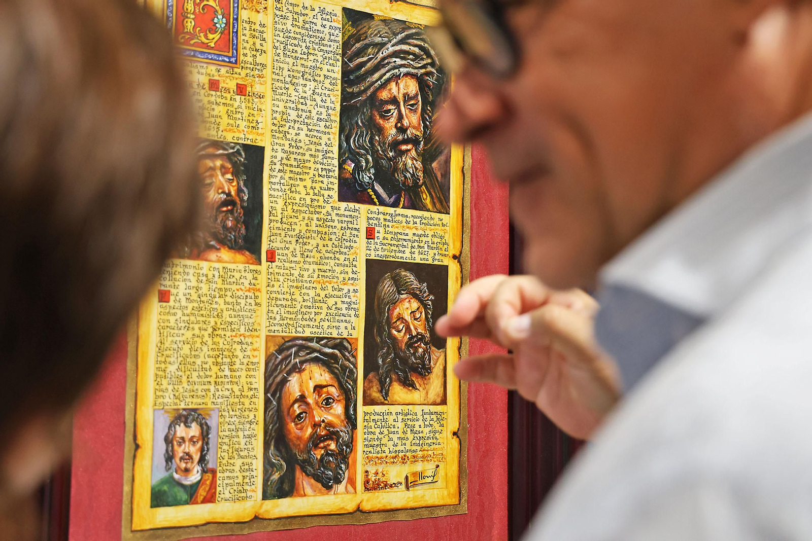 Imágenes de "Gratia Plena" exposición de Paco Llonís