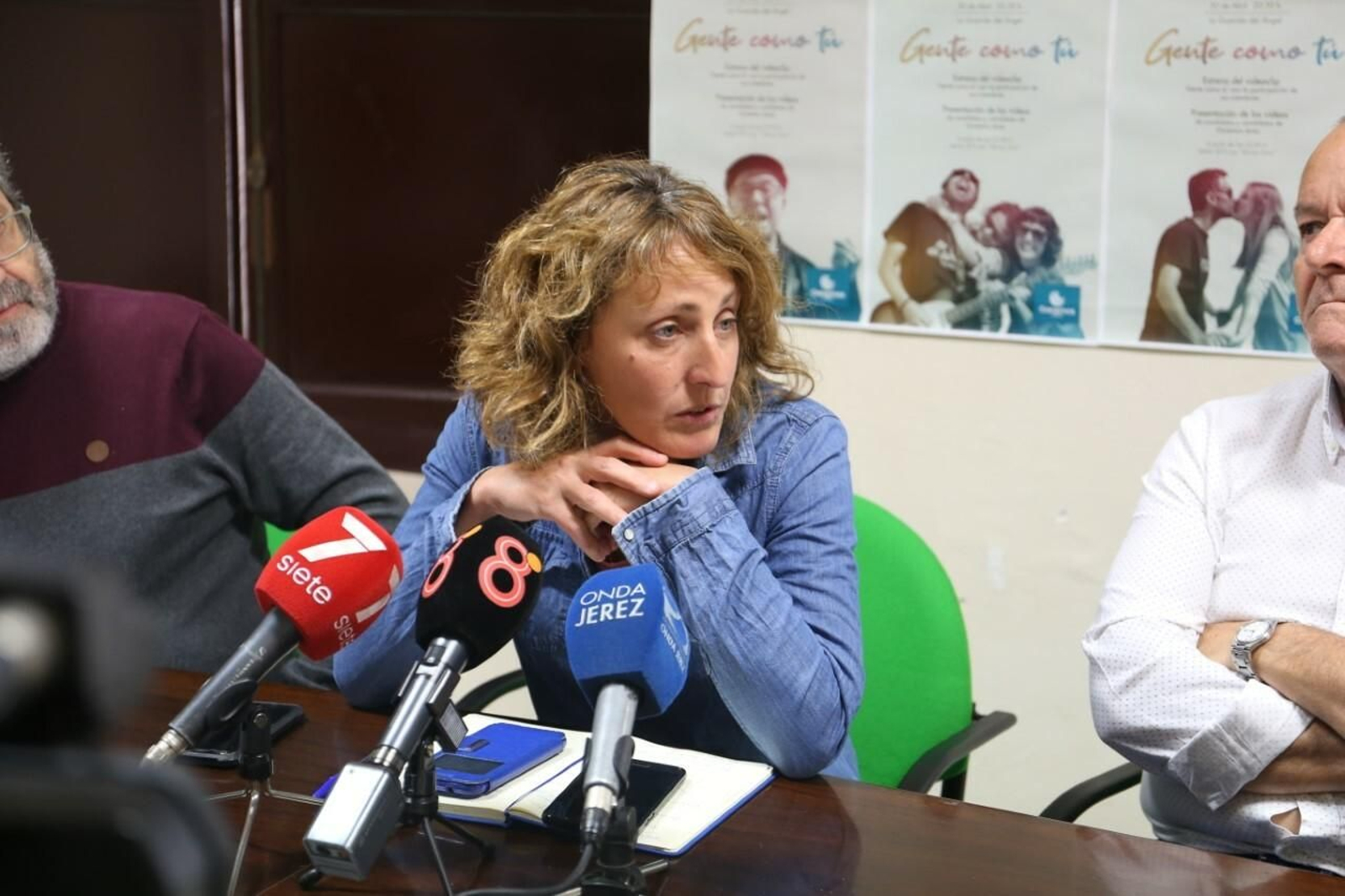 Kika González, durante una comparecencia.