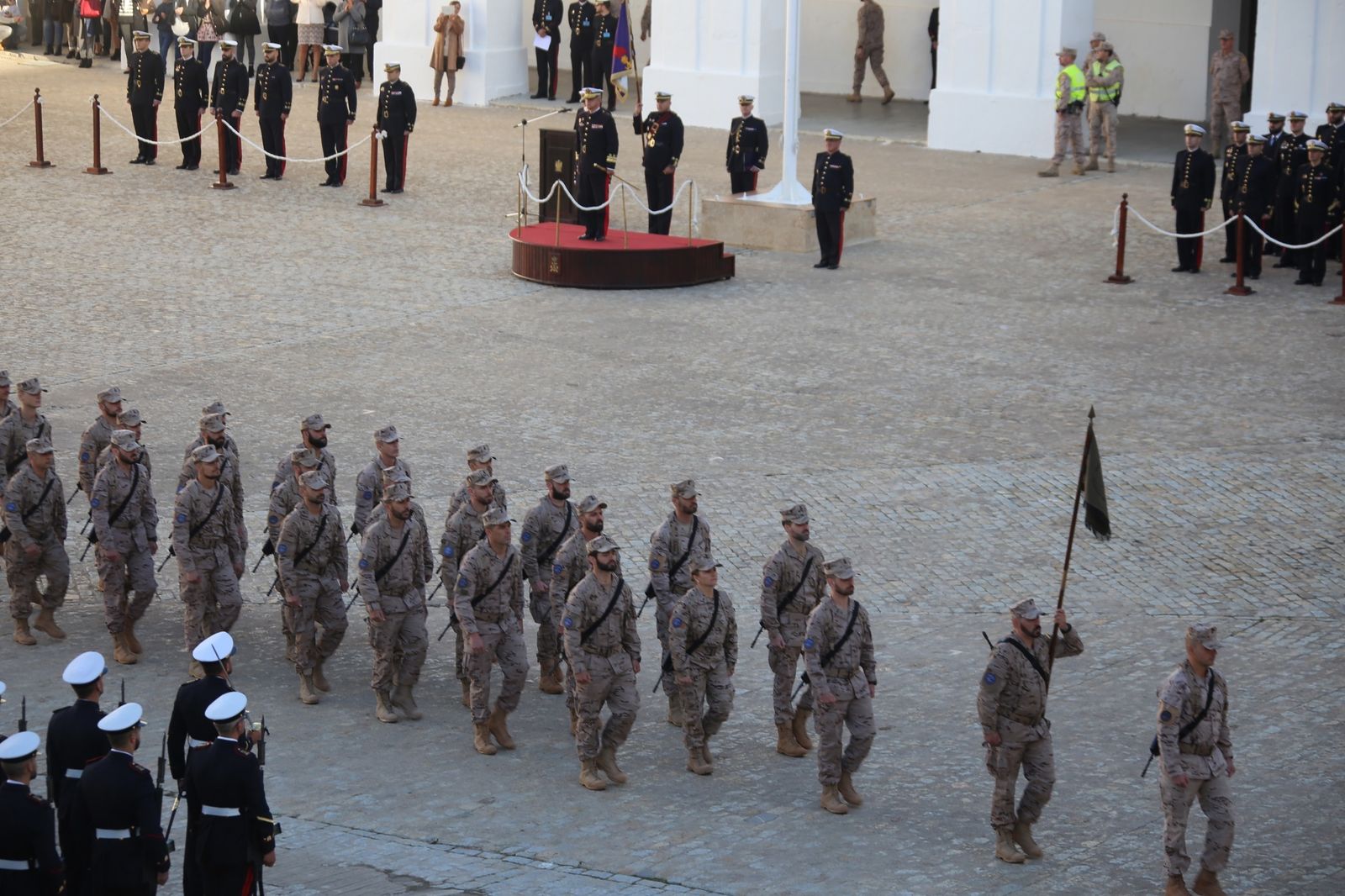 Recibimiento al contingente de Mali en el TEAR