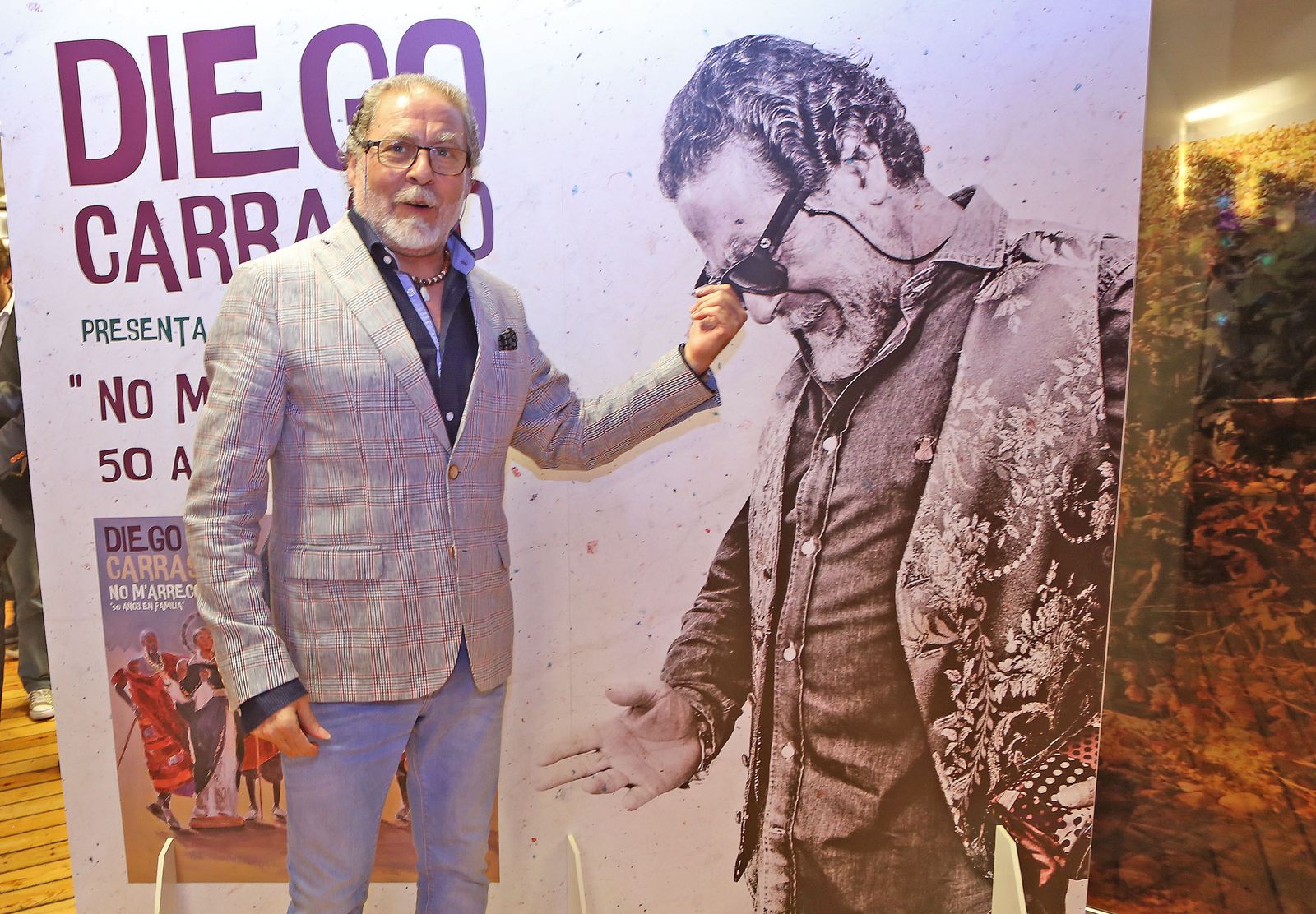 Diego Carrasco celebra sus 50 años con un concierto en el Villamarta