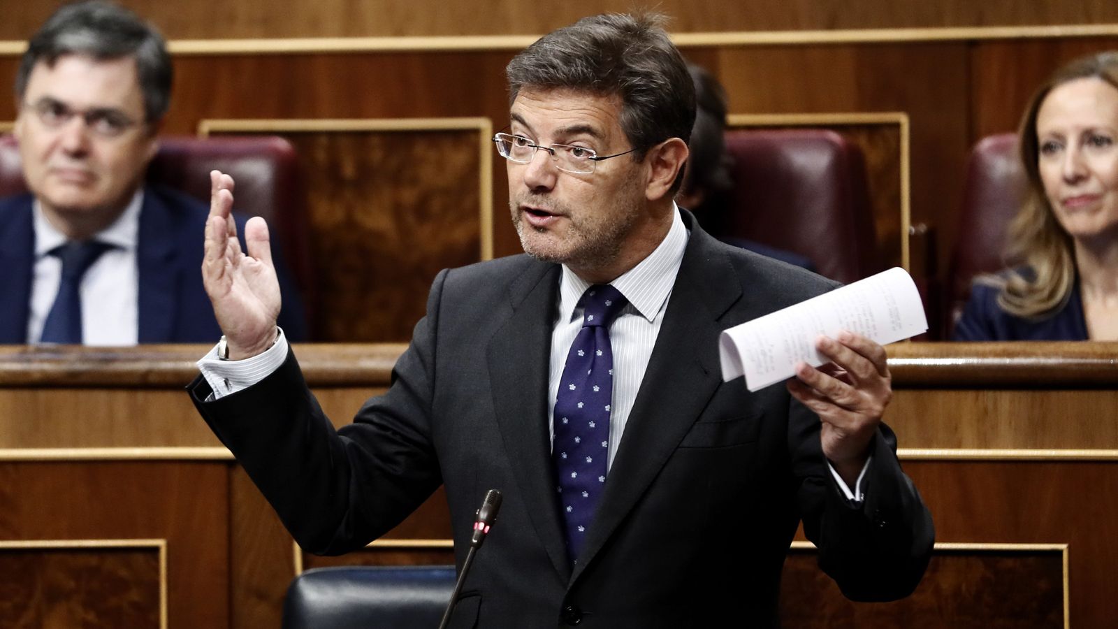El ministro de Justicia, Rafael Catalá