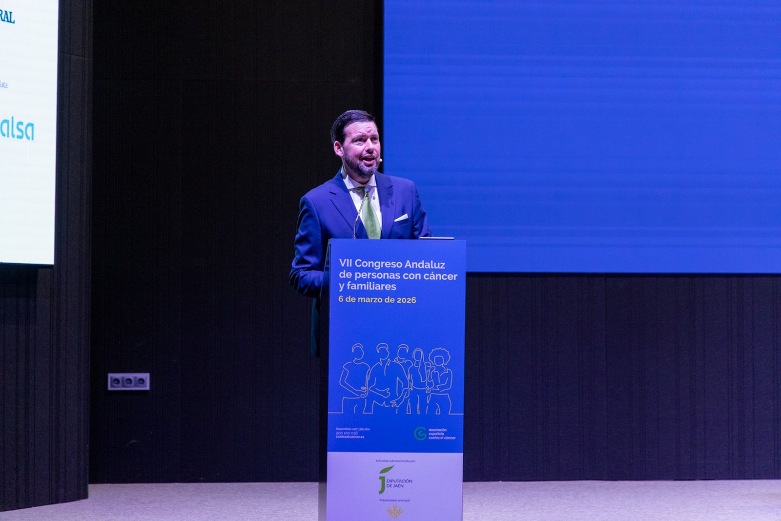Inauguración del VII Congreso Andaluz de Personas con Cáncer y Familiares, organizado por la AECC